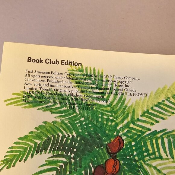 The Runaway Wolf Cub Walt Disney Productions 1980 Hardcover Book Club Edition - Picture 7 of 12